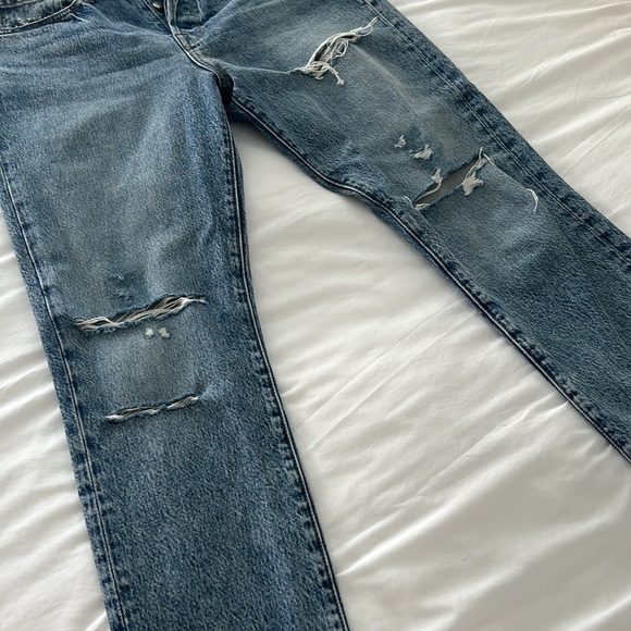 Frame Jeans High-Waisted Distressed 28 - Picture 10 of 10